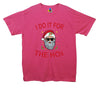 I Do It For The Ho's Cool Santa Printed T-Shirt - Mr Wings Emporium 