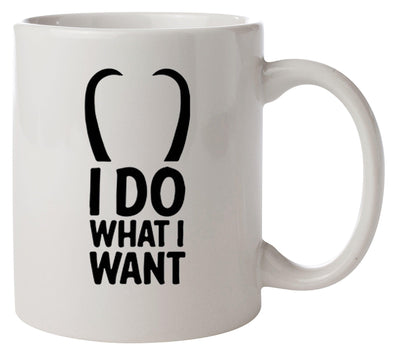 I Do What I Want Loki Printed Mug - Mr Wings Emporium 