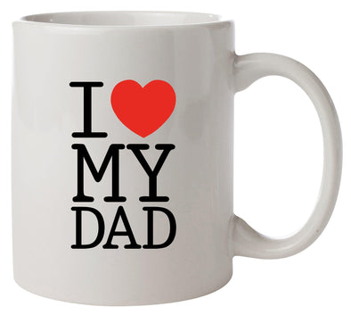 I Love My Dad Printed Mug - Mr Wings Emporium 