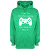 I Love You More Than Gaming Printed Hoodie - Mr Wings Emporium 