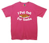 I Put Out For Santa Printed T-Shirt - Mr Wings Emporium 