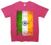 India Distressed Flag Printed T-Shirt - Mr Wings Emporium 