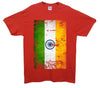 India Distressed Flag Printed T-Shirt - Mr Wings Emporium 