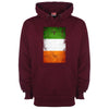 Ireland Distressed Flag Printed Hoodie - Mr Wings Emporium 