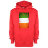 Ireland Distressed Flag Printed Hoodie - Mr Wings Emporium 