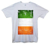 Ireland Distressed Flag Printed T-Shirt - Mr Wings Emporium 