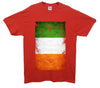 Ireland Distressed Flag Printed T-Shirt - Mr Wings Emporium 