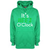 It's Weed O'Clock Printed Hoodie - Mr Wings Emporium 