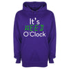 It's Weed O'Clock Printed Hoodie - Mr Wings Emporium 