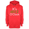 It's Weed O'Clock Printed Hoodie - Mr Wings Emporium 