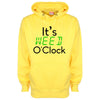 It's Weed O'Clock Printed Hoodie - Mr Wings Emporium 