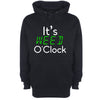 It's Weed O'Clock Printed Hoodie - Mr Wings Emporium 