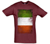 Italy Distressed Flag Printed T-Shirt - Mr Wings Emporium 