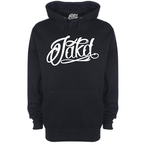Jakd London Collection Logo Printed Hoodie - Mr Wings Emporium 