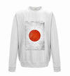 Japan Distressed Flag Printed Sweatshirt - Mr Wings Emporium 