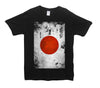 Japan Distressed Flag Printed T-Shirt - Mr Wings Emporium 