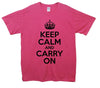 Keep Calm And Carry On Printed T-Shirt - Mr Wings Emporium 