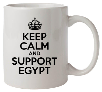 Keep Calm and Support Egypt Printed Mug - Mr Wings Emporium 