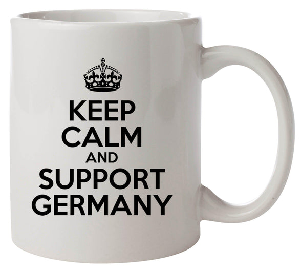 Keep Calm and Support Germany Printed Mug - Mr Wings Emporium 