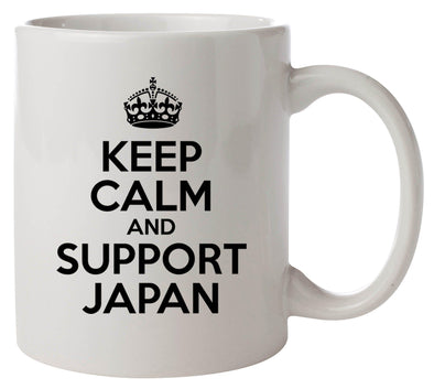 Keep Calm and Support Japan Printed Mug - Mr Wings Emporium 
