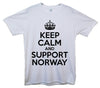 Keep Calm And Support Norway Printed T-Shirt - Mr Wings Emporium 