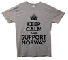 Keep Calm And Support Norway Printed T-Shirt - Mr Wings Emporium 