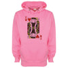 King Of Hearts Printed Hoodie - Mr Wings Emporium 