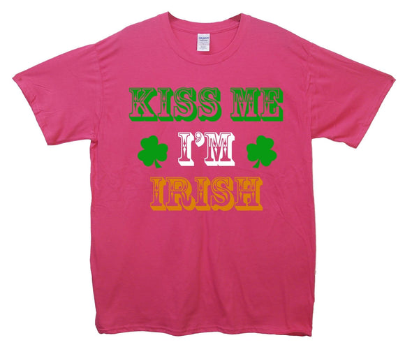 Kiss Me I'm Irish Patrick's Day Printed T-Shirt - Mr Wings Emporium 