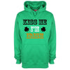 Kiss Me I'm Irish St Patrick's Printed Hoodie - Mr Wings Emporium 