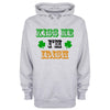 Kiss Me I'm Irish St Patrick's Printed Hoodie - Mr Wings Emporium 