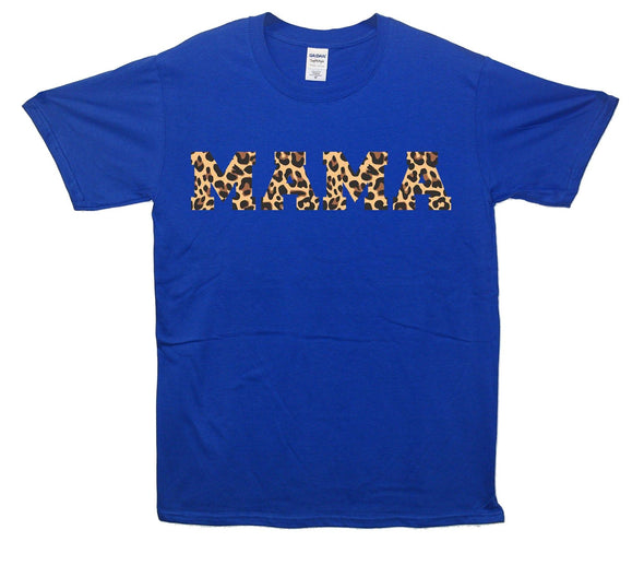 Leopard Print Mama Printed T-Shirt - Mr Wings Emporium 