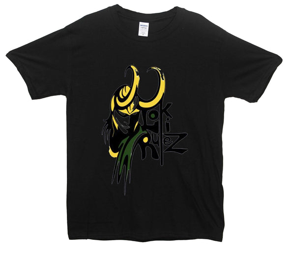 Loki Rulez Printed T-Shirt - Mr Wings Emporium 