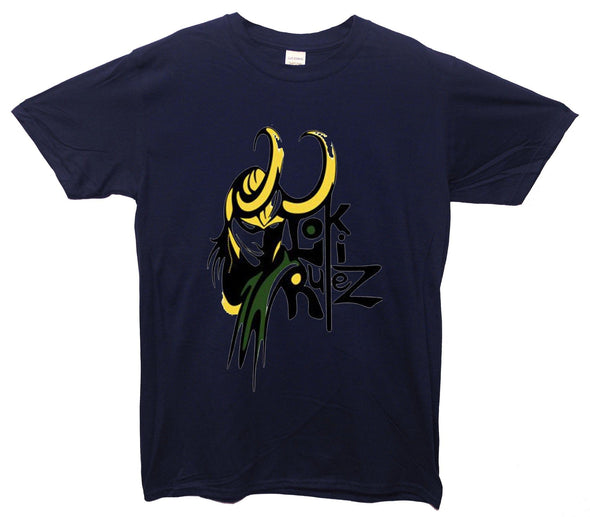 Loki Rulez Printed T-Shirt - Mr Wings Emporium 