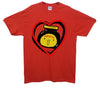 Love Marmite Happy Face Printed T-Shirt - Mr Wings Emporium 