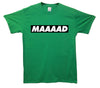 MAAAAD Banner Printed T-Shirt - Mr Wings Emporium 