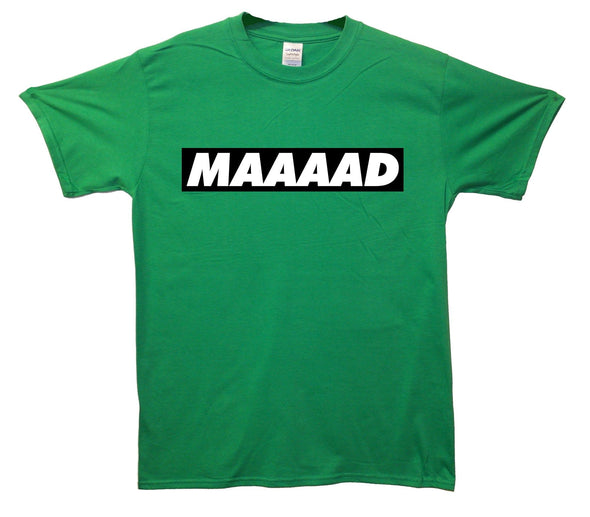 MAAAAD Banner Printed T-Shirt - Mr Wings Emporium 