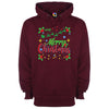 Merry Christmas Printed Hoodie - Mr Wings Emporium 