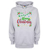 Merry Christmas Printed Hoodie - Mr Wings Emporium 