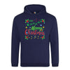 Merry Christmas Printed Hoodie - Mr Wings Emporium 