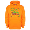 Merry Christmas Printed Hoodie - Mr Wings Emporium 