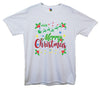Merry Christmas Printed T-Shirt - Mr Wings Emporium 