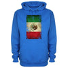 Mexico Distressed Flag Printed Hoodie - Mr Wings Emporium 