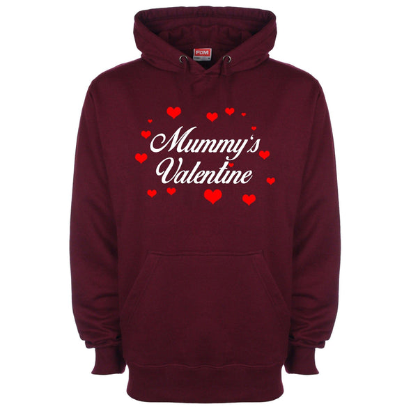 Mummy's Valentine Printed Hoodie - Mr Wings Emporium 