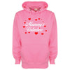 Mummy's Valentine Printed Hoodie - Mr Wings Emporium 