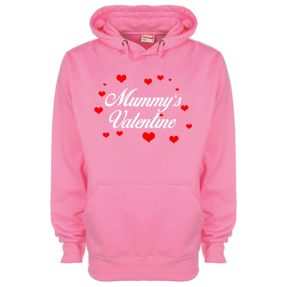 Mummy's Valentine Printed Hoodie - Mr Wings Emporium 