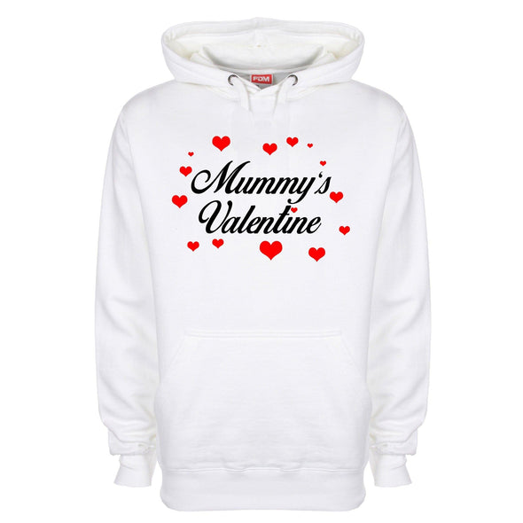 Mummy's Valentine Printed Hoodie - Mr Wings Emporium 