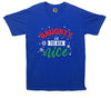 Naughty Is The New Nice Printed T-Shirt - Mr Wings Emporium 