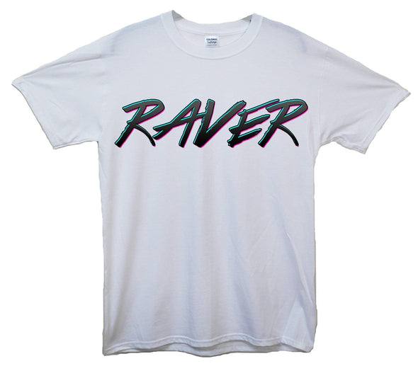 Neon Raver Printed T-Shirt - Mr Wings Emporium 
