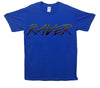 Neon Raver Printed T-Shirt - Mr Wings Emporium 
