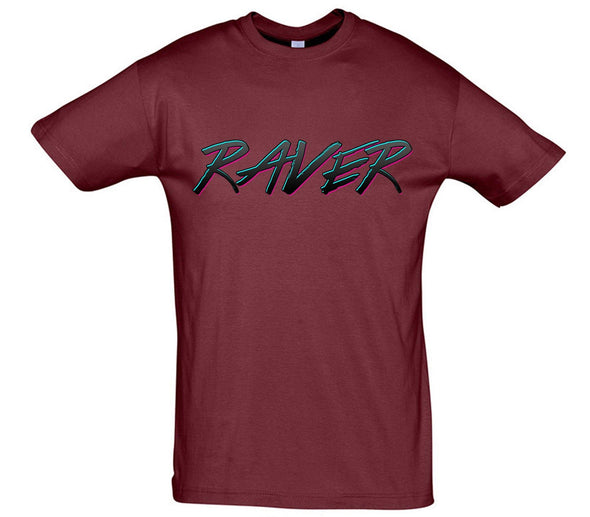 Neon Raver Printed T-Shirt - Mr Wings Emporium 